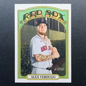 Alex Verdugo - 2021 Topps Heritage #285
